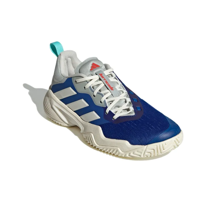 Adidas Barricade Royal Blue Off White Bright Red Women's-2