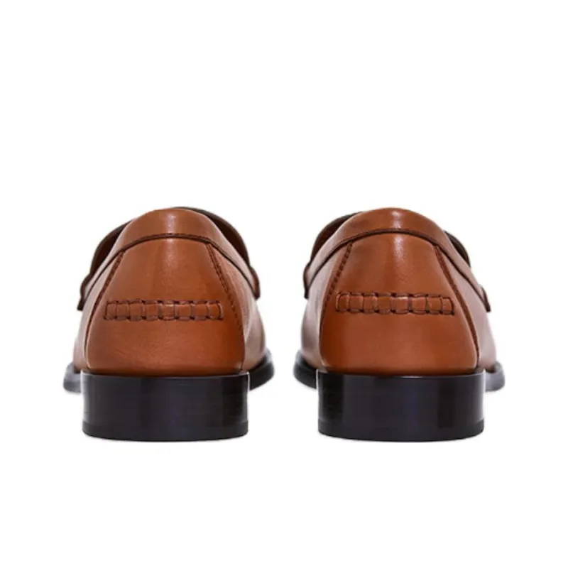 FERRAGAMO Gancini-ornament Leather Mocassins-4