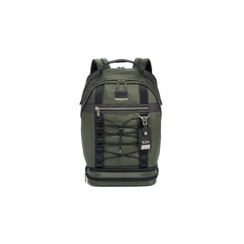 TUMI Alpha Bravo Nylon Backpack Large Size Men's Army Green