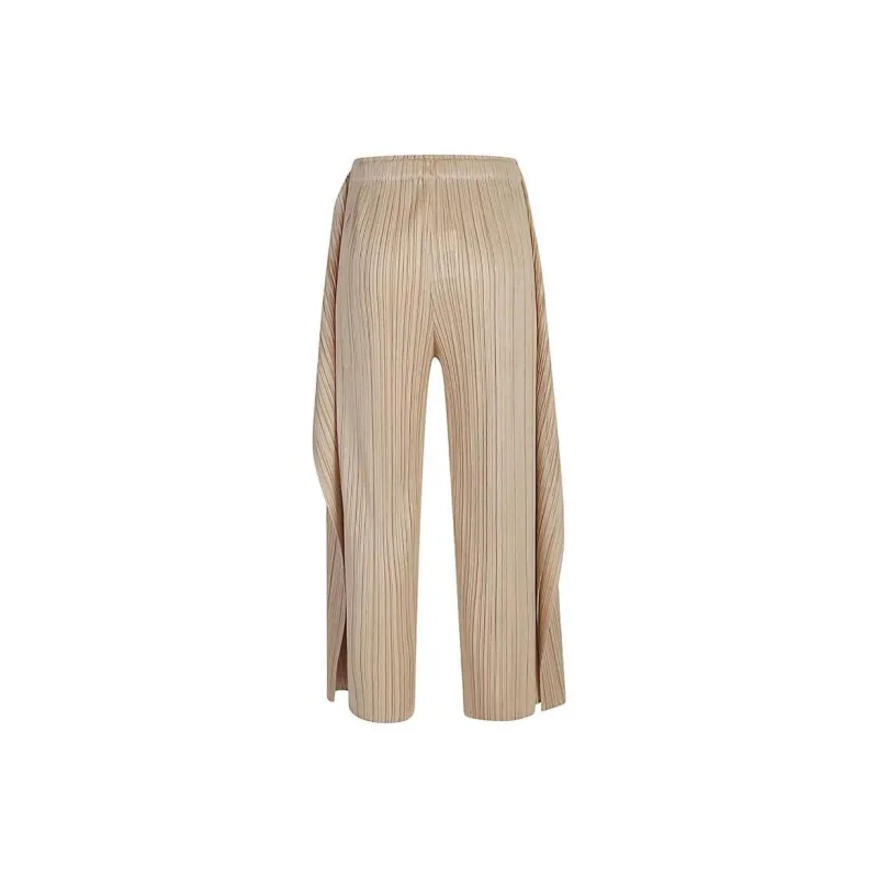 PLEATS PLEASE ISSEY MIYAKE Casual Pants Women's Light Umber-1