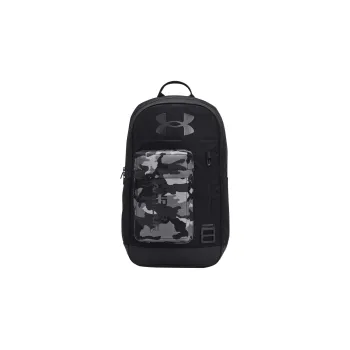 Under Armour Polyester Backpack Regular Unisex Black Camouflage