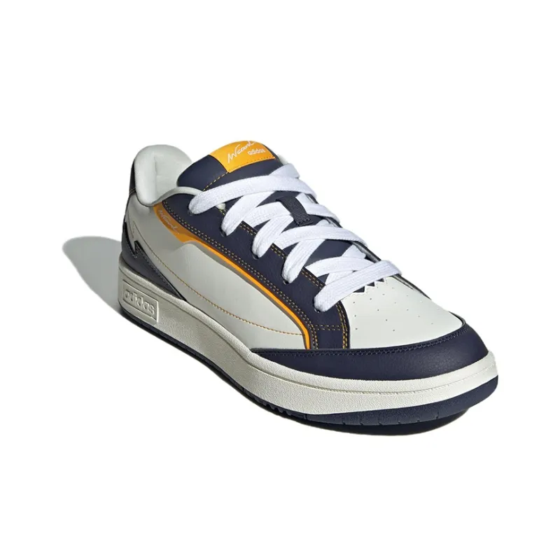 Adidas WCard Basketball Shoes 'White Black Yellow'-2
