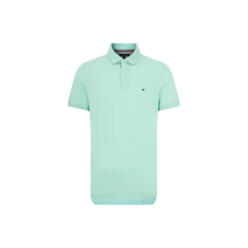 Tommy Hilfiger Polo Shirts Men Mint Green L4W