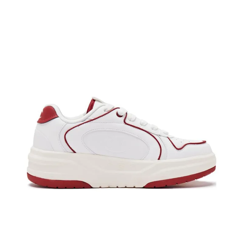 Champion Varsity 1 Team Shoes Low Top Skateboard Shoes Women's Red-1