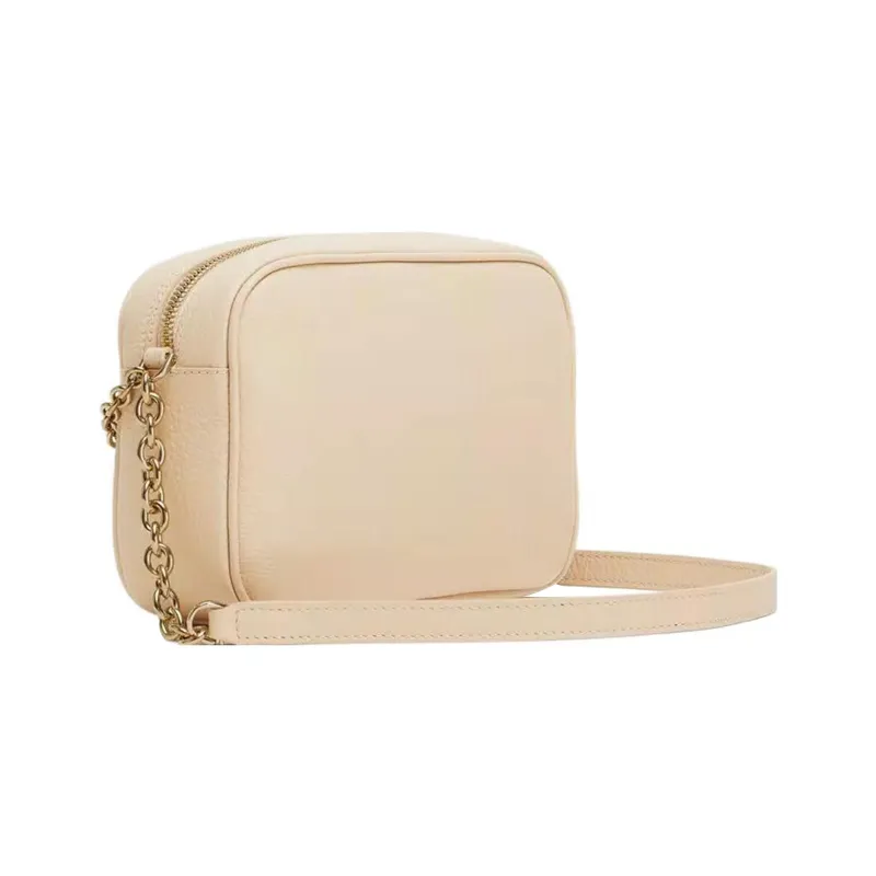 Furla Grained Calfskin Shoulder Bag Crossbody Bag Mini Women's Gold-2