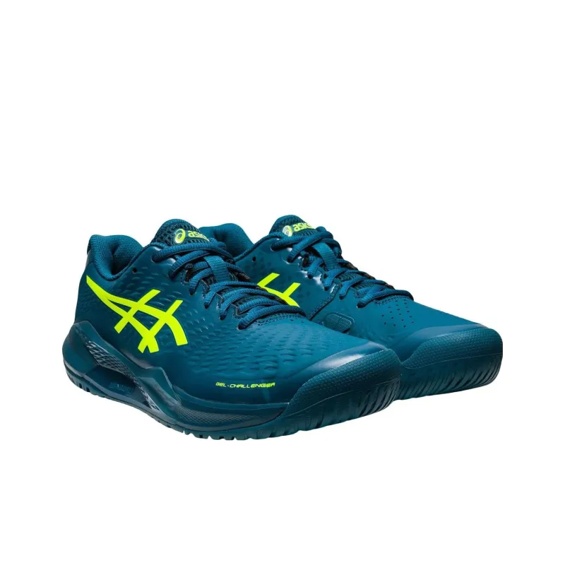 Asics Gel Challenger 14 Restful Teal Safety Yellow-2