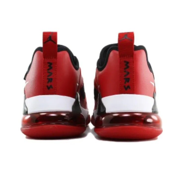 Jordan Mars 270 Cushioned Slip-Resistant Mid-Top Vintage Basketball Shoes Men's Red-5