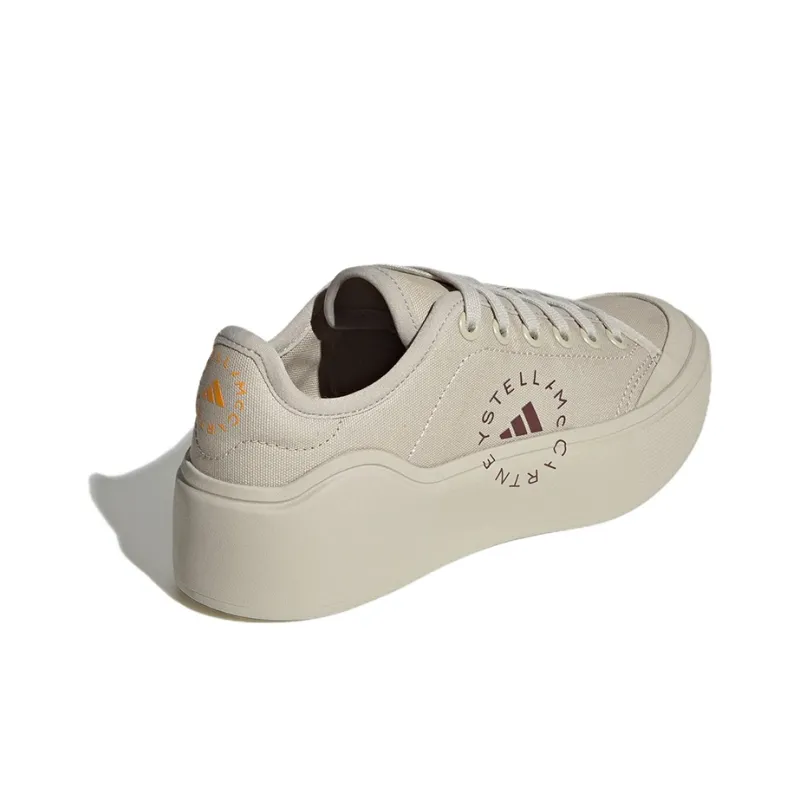 Adidas By Stella McCartney Court Shoes 'Gobi Shadow Brown'-3