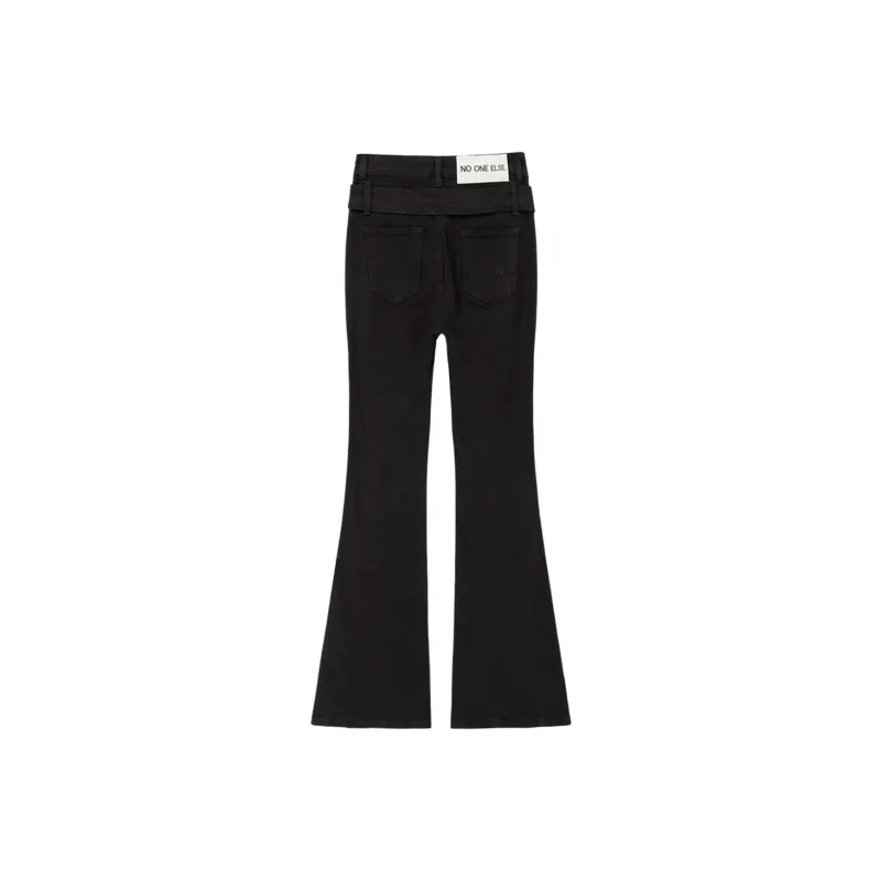 NO ONE ELSE Jeans Women's Black-1