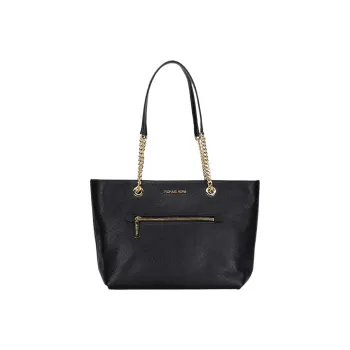 MICHAEL KORS Jet Set Item Leather Tote Bag Shopping Bag Handbag Shoulder Bag Women's Black