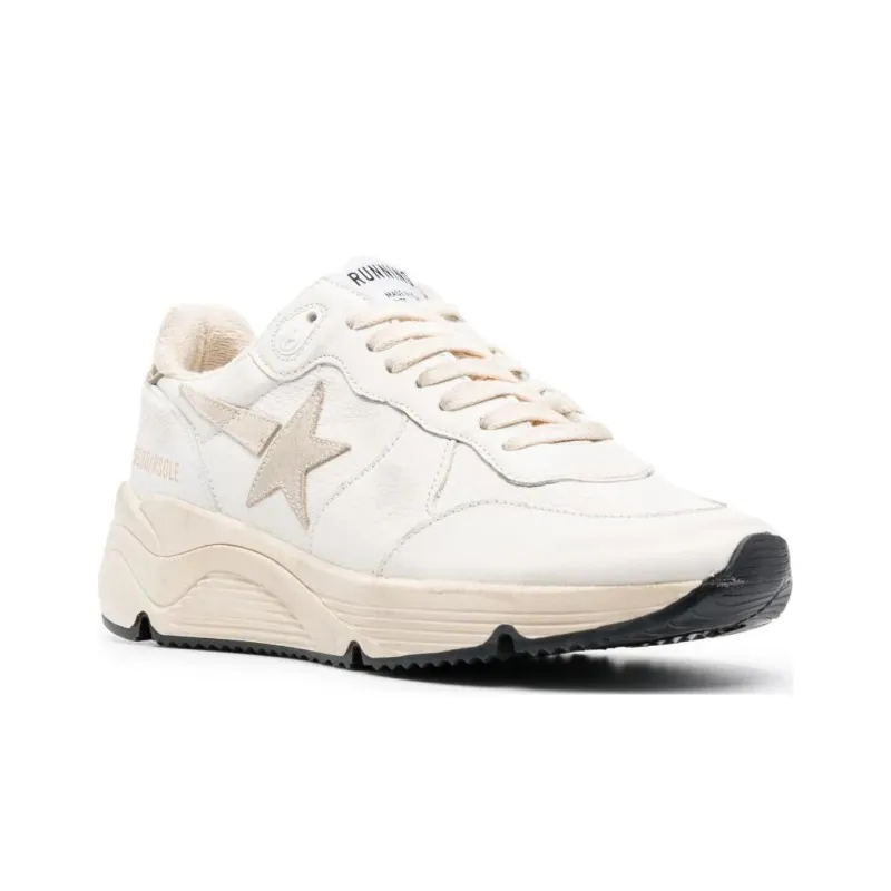 Golden Goose Logo-print Leather Sneakers-1