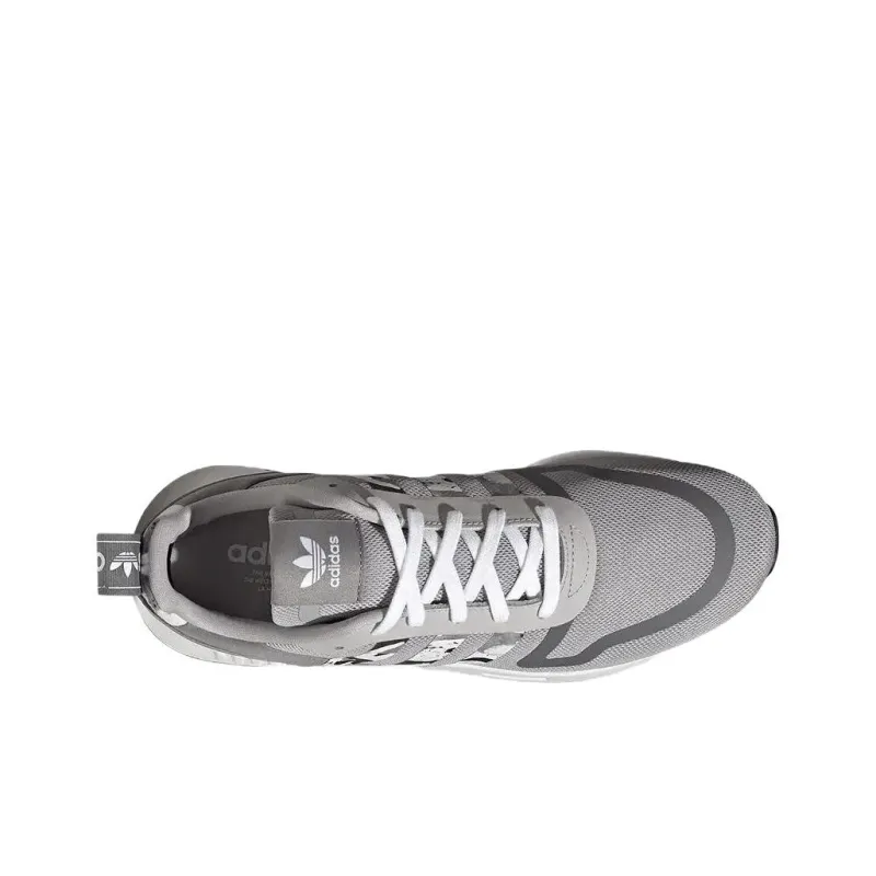 Adidas Originals Multi Cushioning Anti Slip And Wear Resistant Low Top Casual Shoes Unisex Gray-3
