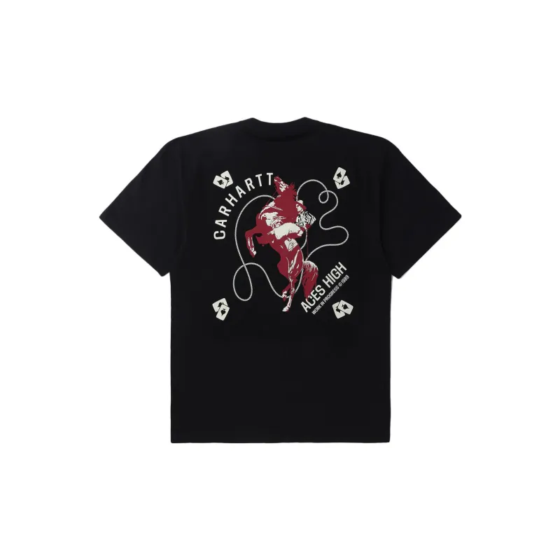 Carhartt WIP T Shirts Men Black-1