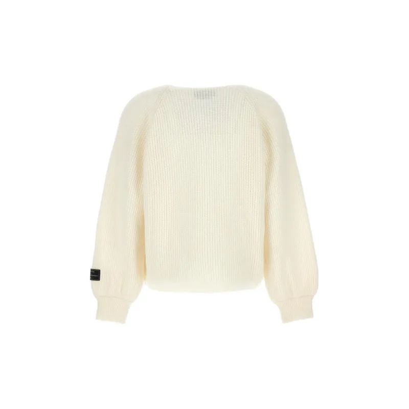 MSGM Tie Detailed Knit Jumper-1