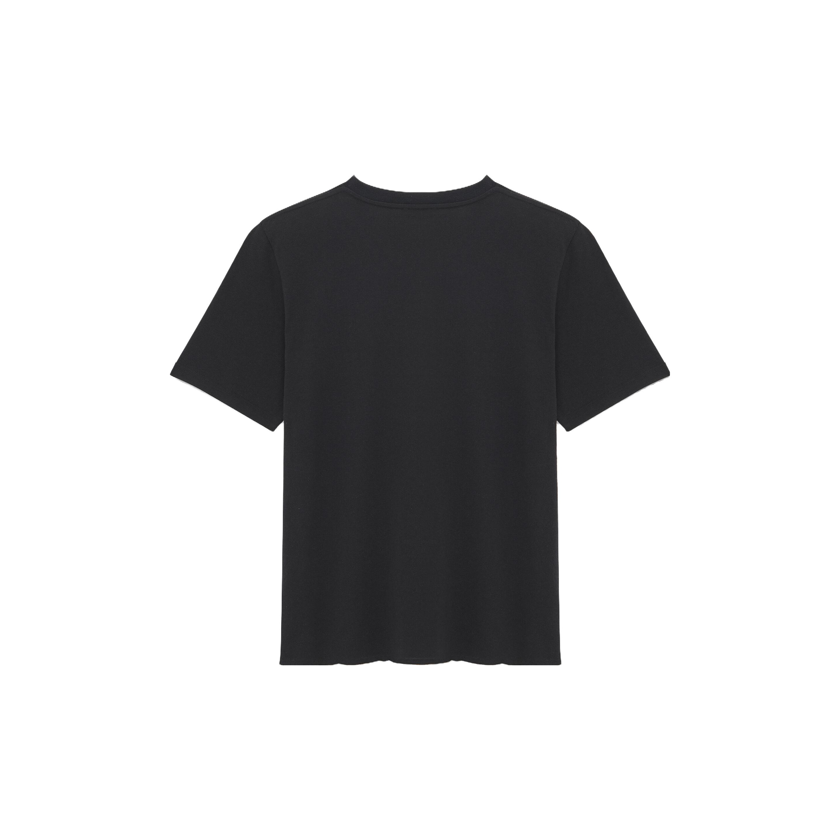 SAINT LAURENT Logo-embroidered Cotton T-shirt - POIZON