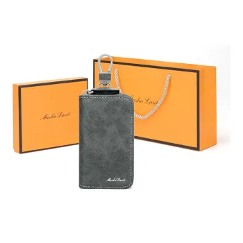 MashaLanti Key Pouches Gray Green Premium Box Included