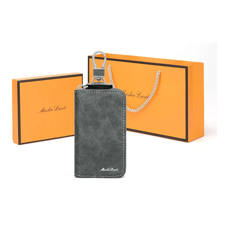 MashaLanti Key Pouches Gray Green Premium Box Included-0