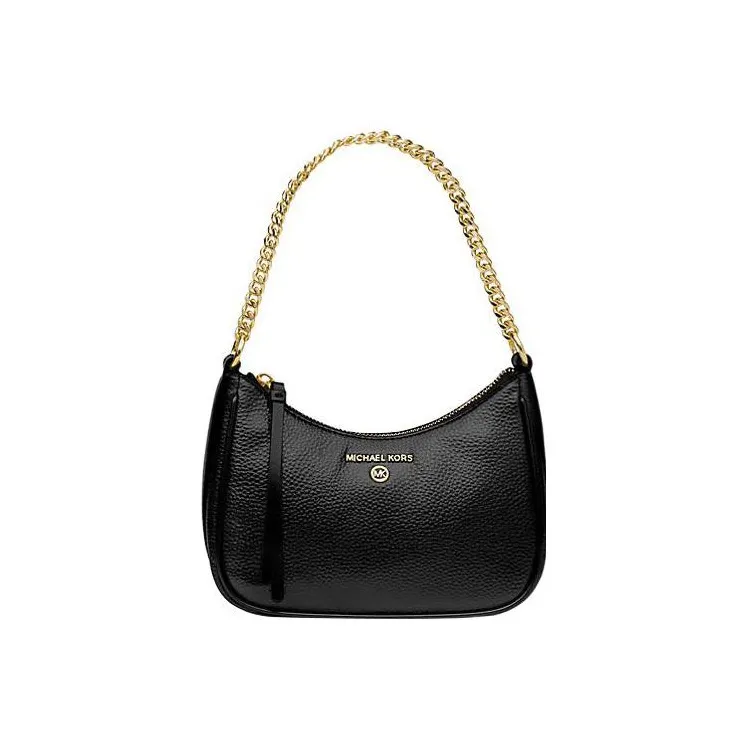 MICHAEL KORS Jet Set Charm Small Pebbled Leather Pochette-0