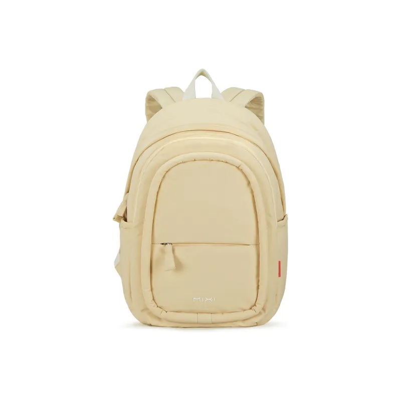 MIXI Fabric Laptop Backpack Medium Size Unisex White-11