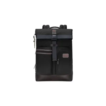 TUMI Nylon Backpack Large Size Men's Wood Color