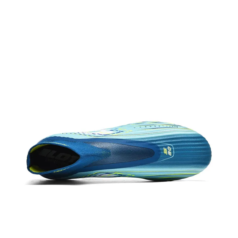 LOTTO Shock Absorbers With Slip Resistant Features Soccer Shoes Men's Blue-2