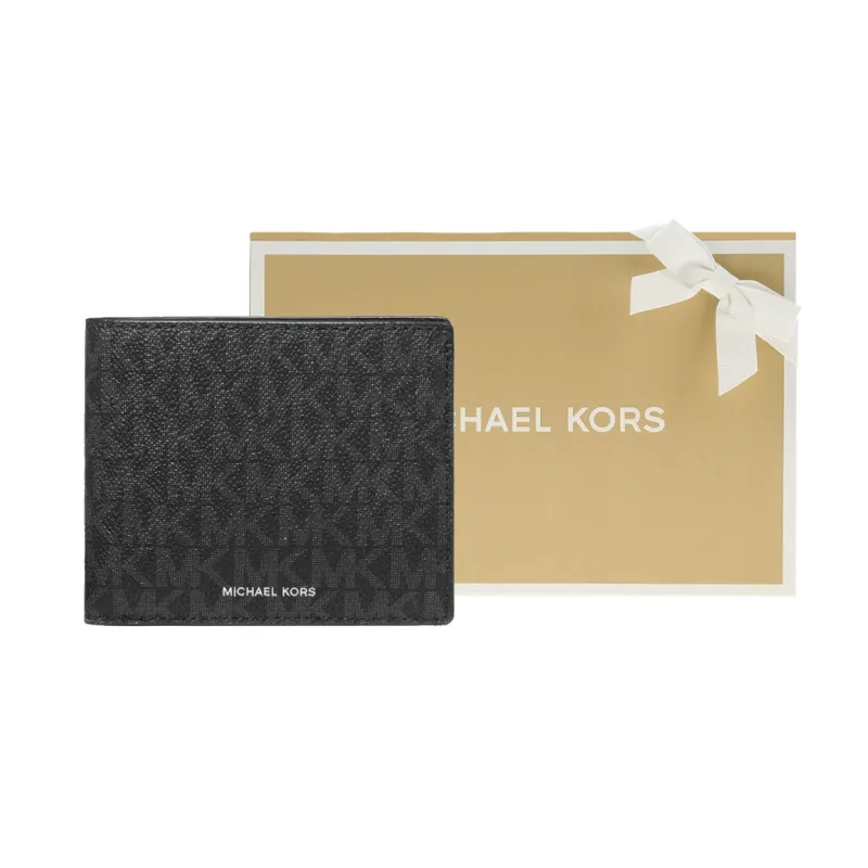 MICHAEL KORS Cooper Logo Billfold Wallet With Coin Pouch-4