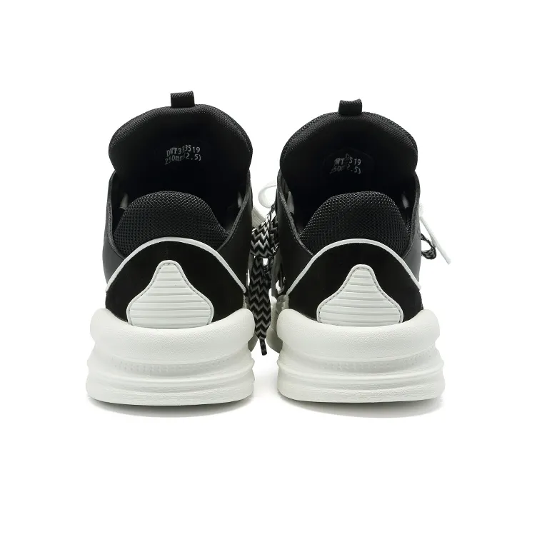 Satchi Casual Shoes Men's Black 4CM-4