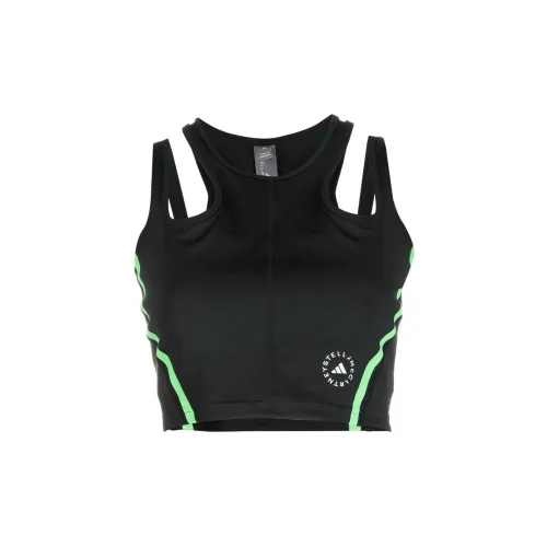 Adidas Sleeveless Sports Shirts Women's Black