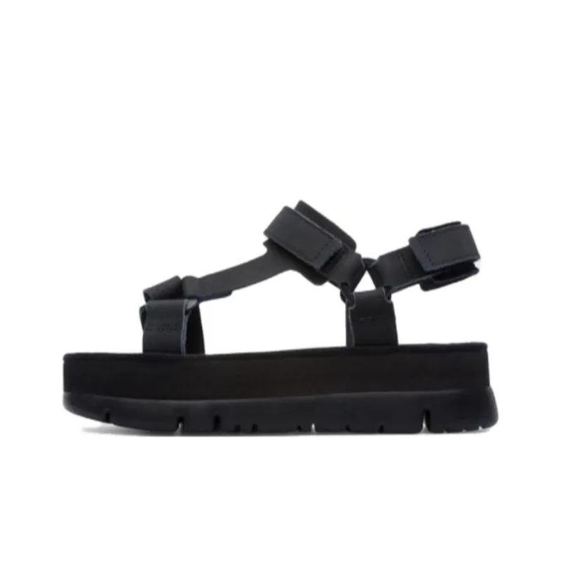 CAMPER Oruga Strap Sandals Women's Black-0