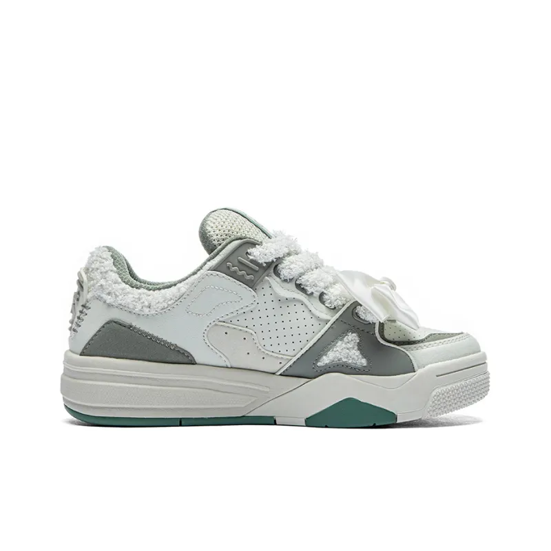 Kappa Low Top Skateboard Shoes Women's Mountain Green-1