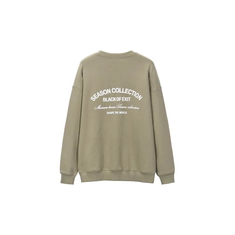 BLACK OF EXIT Sweatshirts Unisex-4