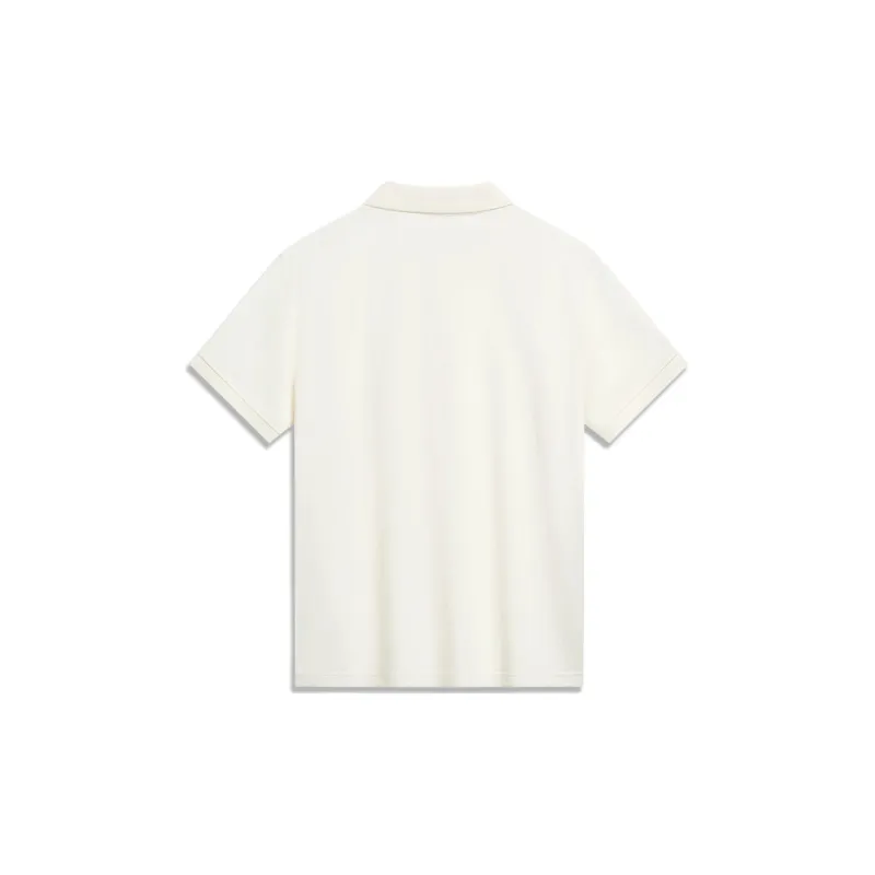 LINING Polo Shirts Men Ecru-1