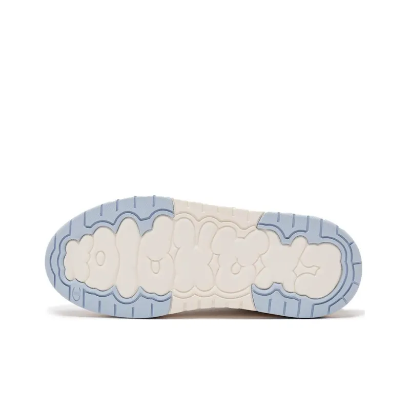 Champion Varsity 1 Team Shoes Low Top Skateboard Shoes Women's Blue White-4