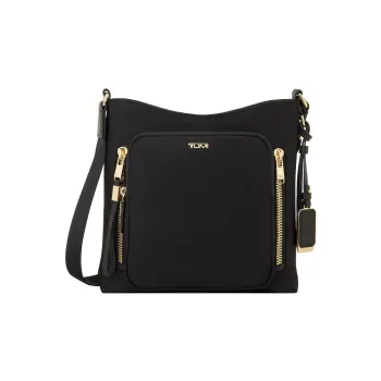 TUMI Voyageur Nylon Messenger Bag Shoulder Bag Crossbody Bag Medium Size Women's Black
