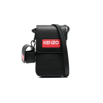 KENZO Logo-patch Messenger Bag