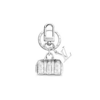LOUIS VUITTON Blown Up Figurine Key Holder And Bag Charm