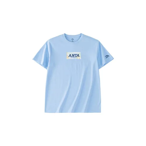 ANTA Life Collection T-Shirts Men Morning Glow Blue