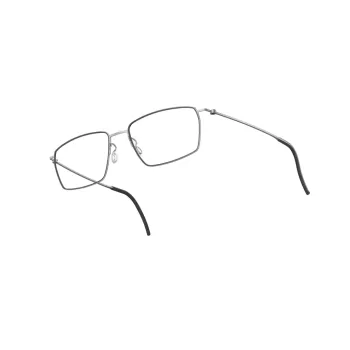LINDBERG Titanium Irregular Shape Eyeglass Frames Unisex Silver