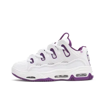 OSIRIS Skateboard Shoes Unisex Low Top Purple/White