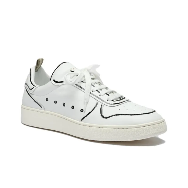 Officine Creative Mower 008 Non slip Lightweight Low Top Skateboard Shoes Men's White-1
