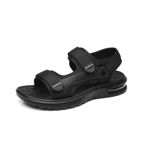 FOXER Beach Sandals Men Black