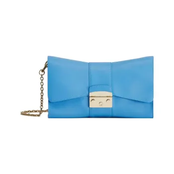 Furla Metropolis Collection Crossbody Bag Shoulder Bag Women's Blue