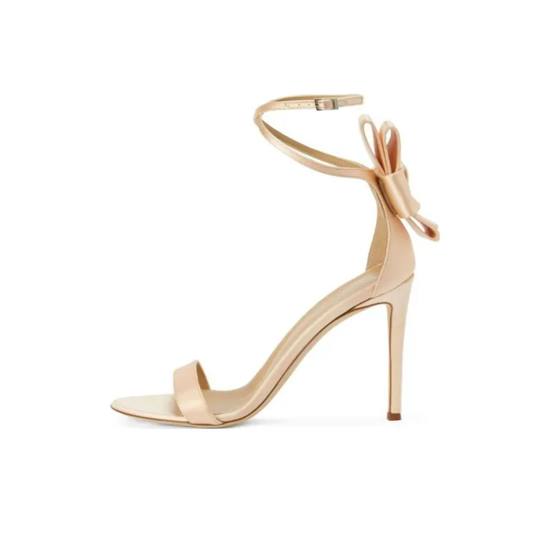 Giuseppe Zanotti Jodene Satin Sandals Women's-0
