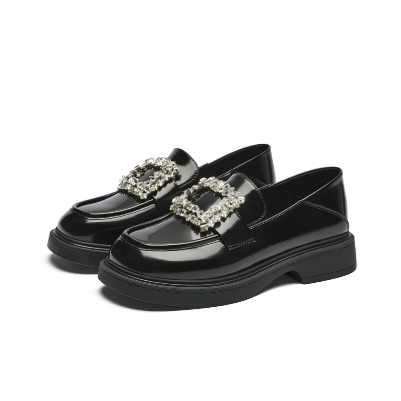 GEMEIQ Loafers Women's Black/Ecru-1