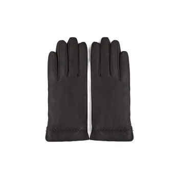 MARJAKURKI Sheepskin Touchscreen Late Winter Snow Glove Greeting Card Women's
