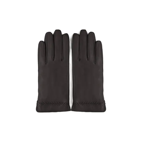 MARJAKURKI Sheepskin Touchscreen Late Winter Snow Glove Greeting Card Women's
