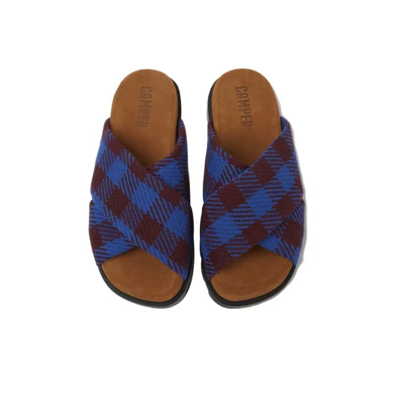 CAMPER Check-print Sandals-1