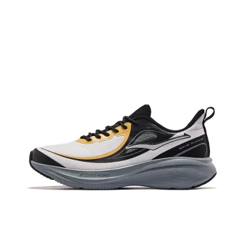 Erke Runaway Low Top Running Shoes Men's Black Gray