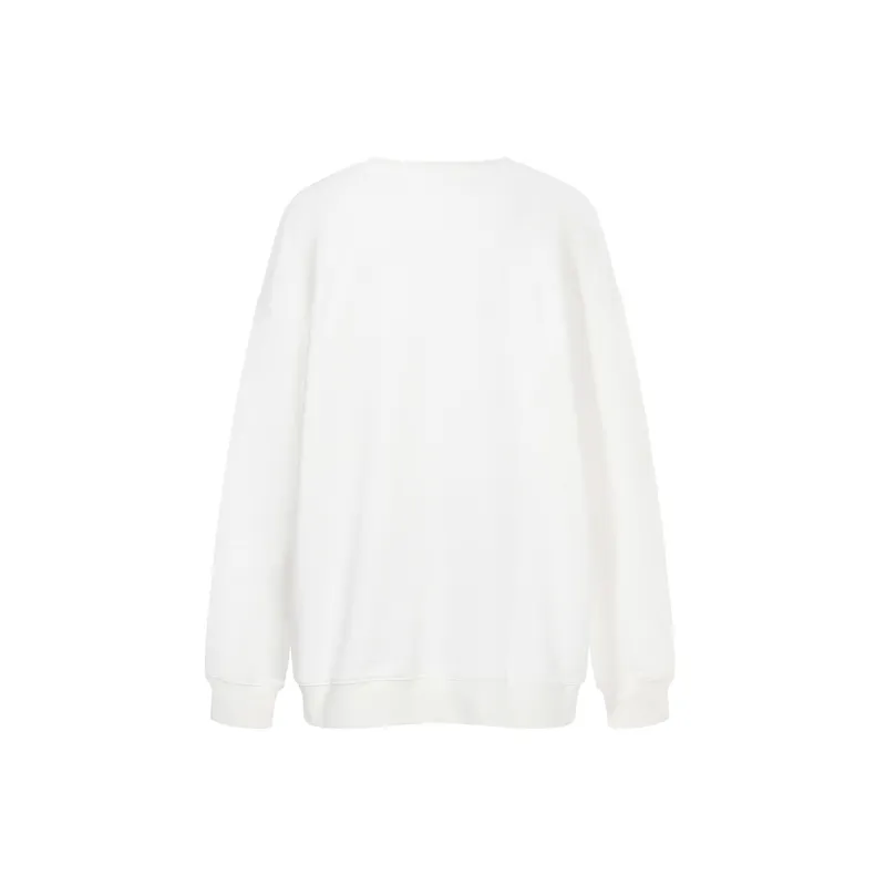 YearnObtainRainbow Sweatshirt Unisex White-1