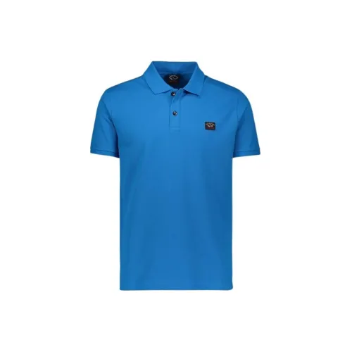 Paul & Shark Polo Shirts Men Blue